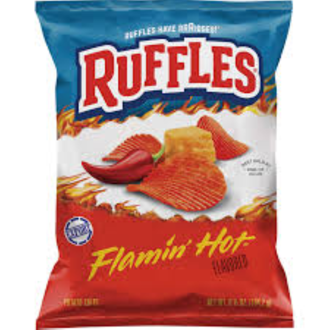 RUFFLES FLAMIN HOT 184.2G